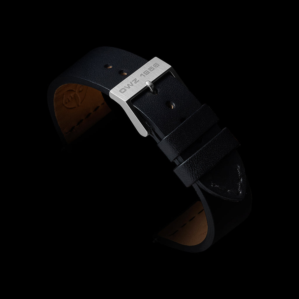 Black leather