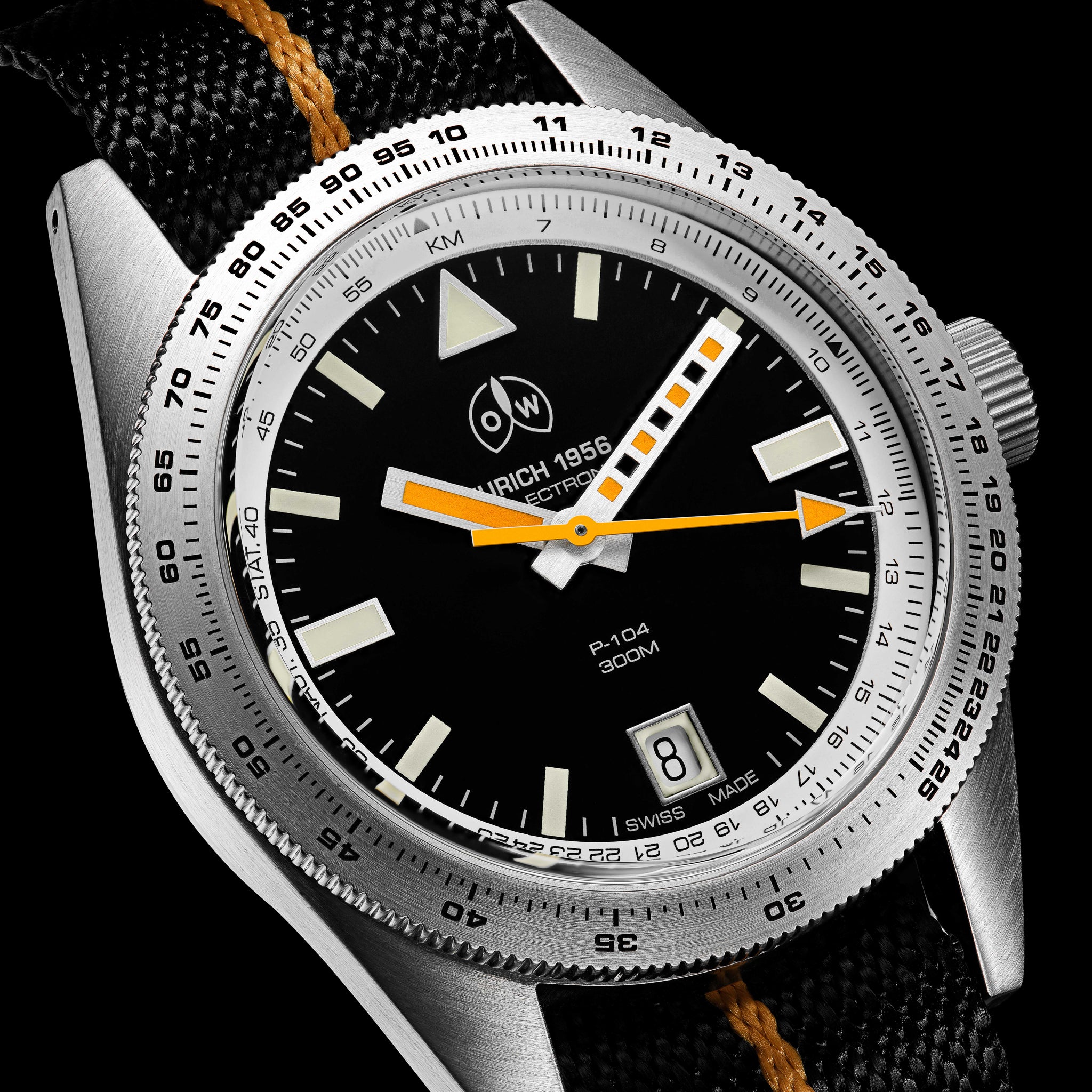 時計 Ollech & Wajs P-104 Ollech & Wajs Swiss Automatic P-104 Pilot's Watch #OW-P-104