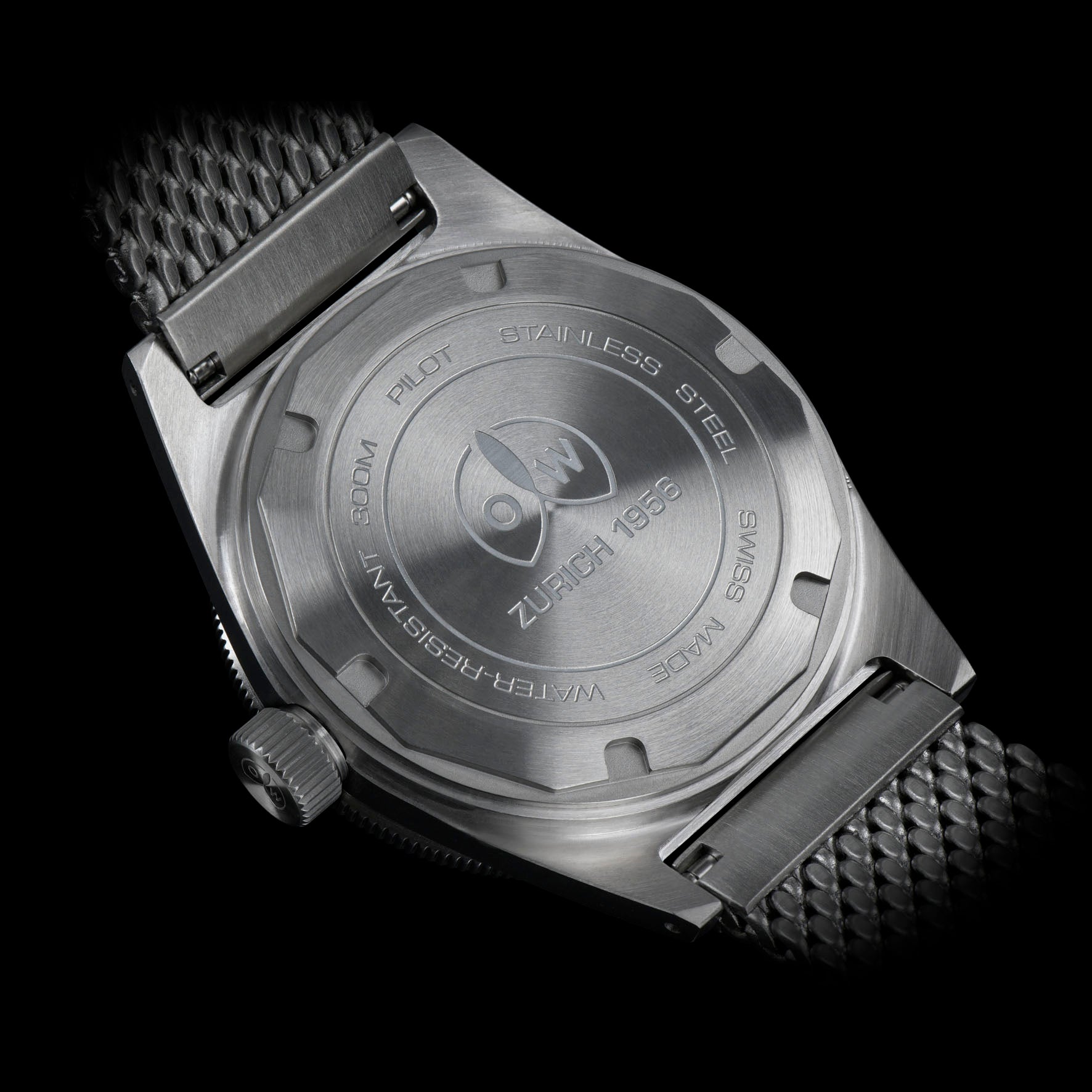 Ollech & Wajs Swiss Automatic M-110 Dive Watch with Compass